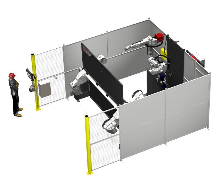 Ferris Wheel Pre-Engineered Robotic Welding System